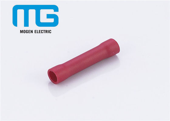 চীন Copper PVC Insulated Heat Shrink Butt Connectors Red BV For Wire Connection সরবরাহকারী