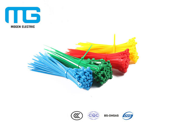 চীন Self-Locking Electric Wiring Nylon 66 Cable Ties / Zip Tie With CE, UL Certification সরবরাহকারী