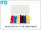 6 Types Terminal Assortment Kit MG - 85 85 Pcs For Machinery / Spinning CE Approval সরবরাহকারী