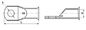 জেজিবি সিরিজ বৈদ্যুতিক কপার ক্যাবল lugs, ওয়্যার পরিসীমা 1.5 মিমি 2 - 1000mm2 সরবরাহকারী