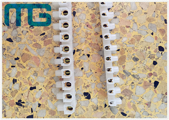 চীন ওয়্যারিং 16mm2, 400 ভি 30A স্ক্রু টাইপ টার্মিনাল ব্লক কেবল আনুষাঙ্গিক জন্য টার্মিনাল ব্লক মাধ্যমে ফিড সরবরাহকারী