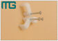 পিপি উপকরণ সাধারণ ইন্ডোর তারের সংযোজন জন্য সার্ফিং সমাক্ষ তারের ক্লিপস 100 পিসি / ব্যাগ কেবেল নিহত সরবরাহকারী