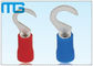 HV Series Pre - Insulated Wire Terminals Hook - Shape Soldless Compression Cable Lugs সরবরাহকারী